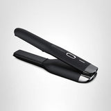 ghd Unplugged Styler - 1" Cordless Flat Iron Hair Straightener, Professional Travel Straightening Iron with Heat-Resistant Case, USB-C Charging for 20-Minutes of Use - Black