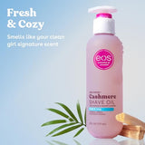 eos Cashmere Shave Oil – Fresh & Cozy, Moisturizing Shave Oil with Shea Butter & Glycerin, Helps Prevents Irritation & Razor Burn, Vegan, 6 fl oz