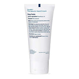 CeraVe Therapeutic Hand Cream for Dry Cracked Hands With Hyaluronic Acid and Niacinamide, Fragrance Free 3 Ounce