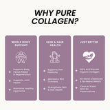 Organic Collagen Australia Pure Collagen & Liver Capsules – Muscle Strength & Vitality with Hydrolyzed Collagen, Grass-Fed Liver, and Vitamin B12 – 120 Capsules