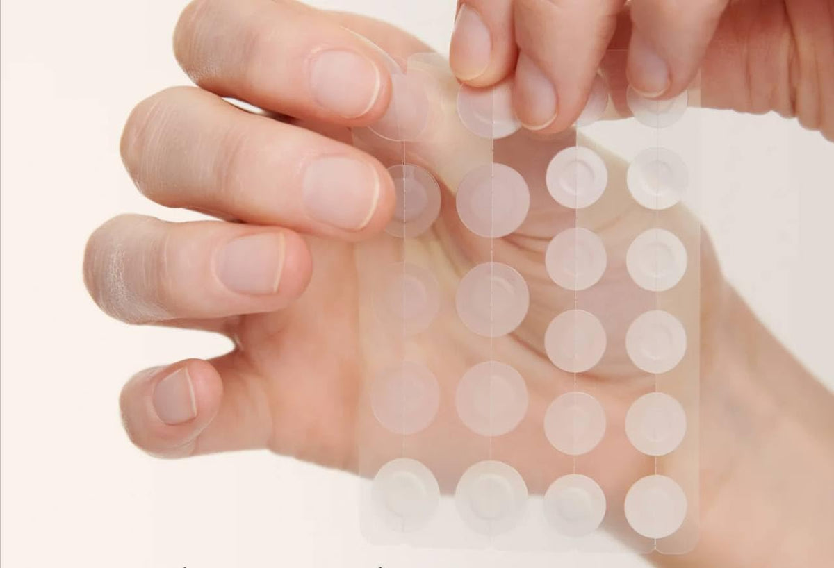 The INKEY List Hydrocolloid Invisible Pimple Patches Duo, Clear