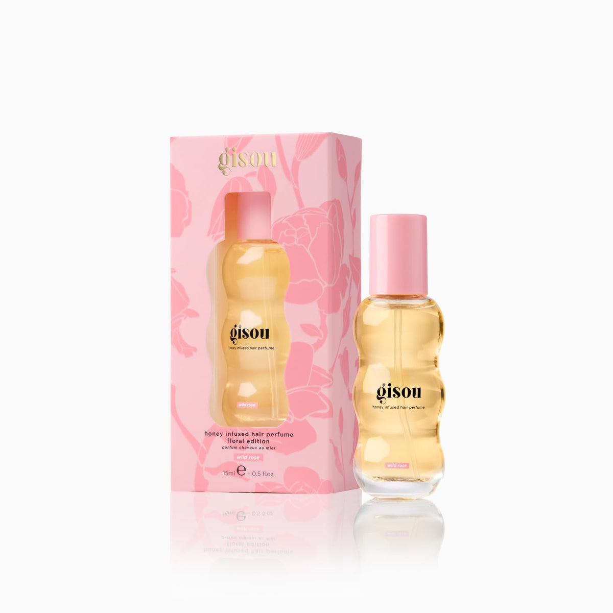 Gisou Honey Infused Hair Perfume 1.7 Fl Oz (1.7 Fl Oz, WildRose)