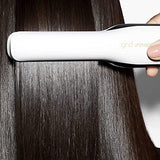 ghd Unplugged Styler - 1" Cordless Flat Iron Hair Straightener, Professional Travel Straightening Iron with Heat-Resistant Case, USB-C Charging for 20-Minutes of Use - White