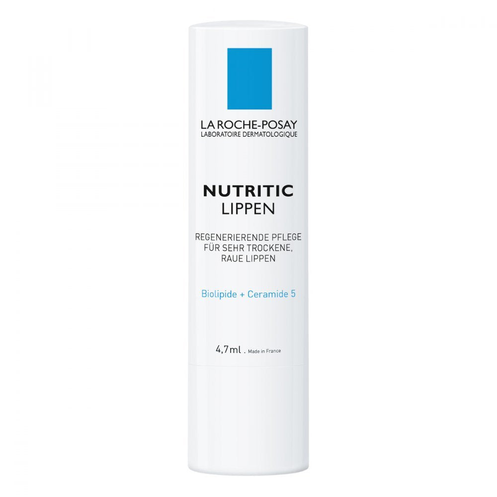 La Roche-Posay Nutritic Lip Balm for Very Dry Lips, Soothes and Repairs Chapped Lips with Shea Butter and Ceramides, 0.15 Fl Oz (Pack of 1)