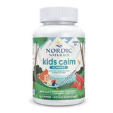 Nordic Naturals Kids Calm Gummies - Strawberry Watermelon - 60 Gummies - Magnesium L-Theanine Supplement - Calming for Kids - Relaxation Support - Up to 60 Servings