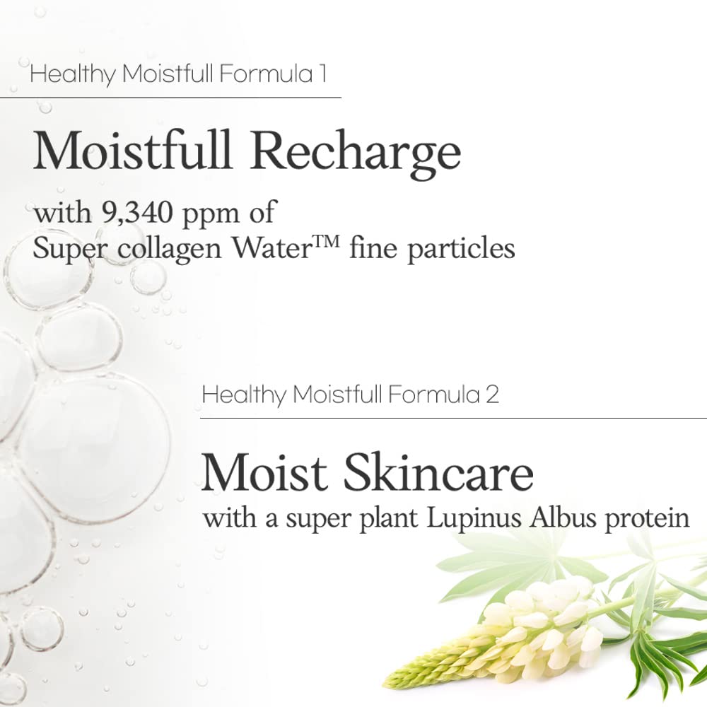 ETUDE Moistfull Collagen Cleansing Foam, Face Wash, Foam Cleanser, Super Collagen Water, Lupinus Albus Protein, Gentle Cleansing, Clinically Tested, Korean Skin Care, Beauty (5.29 Ounce)