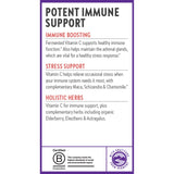 New Chapter® Vitamin C Immune Defense Supplement + Elderberry – Excellent Source of Vitamin C, One Daily Tablet for Healthy Immune Support, Made with Organic Herbs, Non-GMO, Gluten Free, 30 ct