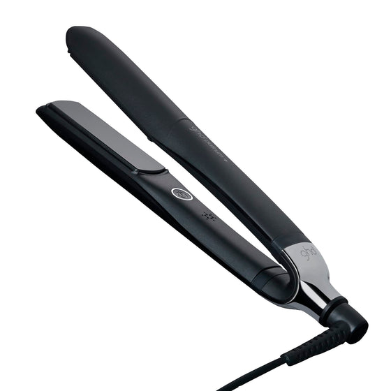 ghd Platinum+ Styler - 1" Flat Iron Hair Straightener, Professional Ceramic Hair Styling Tool for Stronger Hair, More Shine, & More Color Protection - Black