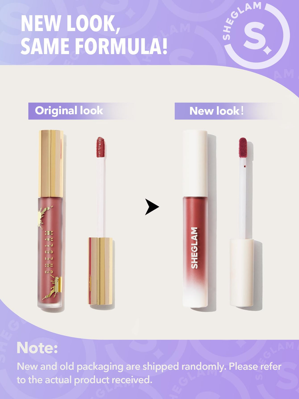 SHEGLAM Matte Allure Liquid Lipstick Long Lasting High Pigment Lipstick Nourishing Sunflower Oil Reduce Lip Care-True Faith