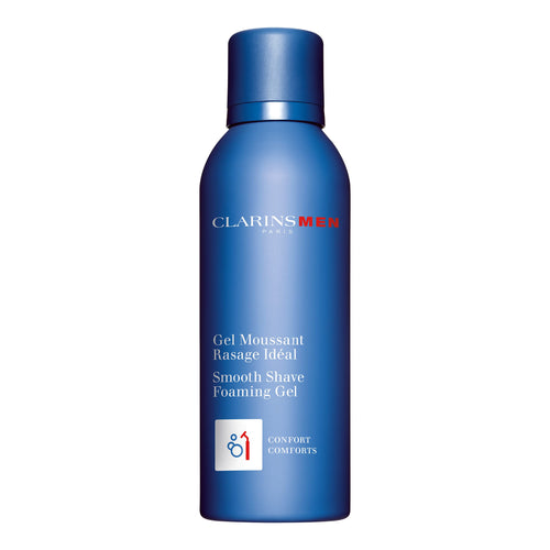 CLARINSMEN Smooth Shave Foaming Gel | Moisturizing Shave Gel for Men| Soothes and Softens| Energizes Skin| Conditions Beard Hair | Helps Protect Against Irritation and Razor Burn | 5.0 Ounces