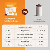 Vimergy NutriDense Fruitylicious Turmeric + Ginger Chewables (300mg Turmeric Extract, 22mg Silica, 10mg Ginger per Serving) Vegan, No Artificial Sweeteners, Mobility Support, 30 Servings (60 Count)