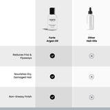 Alex Costa Hydrating Argan Oil Daily Hair Serum by Forte Series Sulfate Free Argan Hair Oil for Men Hair Serum for Dry Damaged Hair, for Styling Hair (75 ml / 2.5 oz)