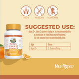 MaryRuth Organics Vitamin D3 Gummies | 2 Month Supply | Adults & Kids Vitamin D Gummy | Immune Support Supplement | VIT D3 1000IU for Bone Health&Muscle Function | Vegan | Non-GMO | Gluten Free | 60