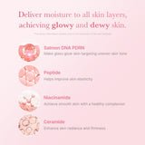 medicube PDRN Toner Salmon DNA Milky Toner | for Hydrating, Moisturizing, Soothing with Ceramide, Peptide | Glass Glow Skin | Korean Skincare, 5.07 fl.oz