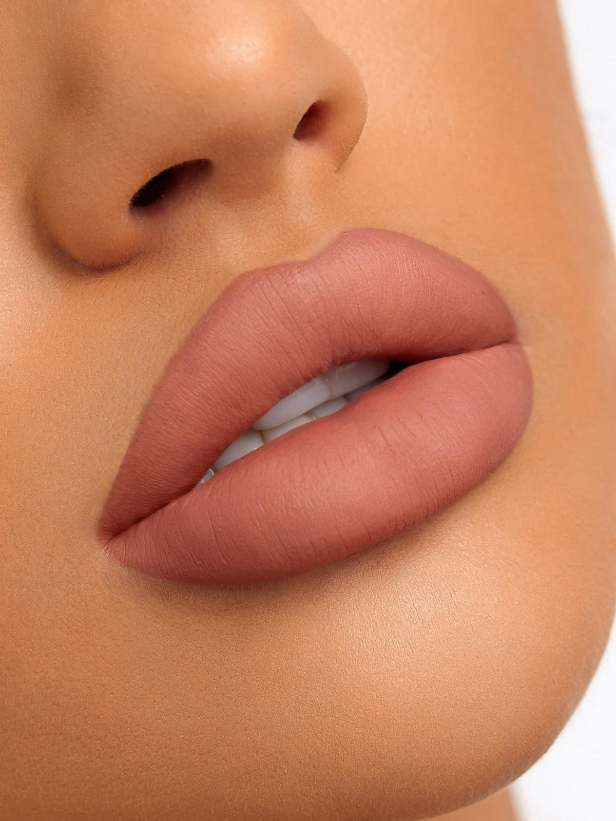 SHEGLAM Matte Allure Liquid Lipstick Long Lasting High Pigment Lipstick Nourishing Sunflower Oil Reduce Lip Care-True Faith