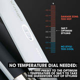 ghd Unplugged Styler - 1" Cordless Flat Iron Hair Straightener, Professional Travel Straightening Iron with Heat-Resistant Case, USB-C Charging for 20-Minutes of Use - White