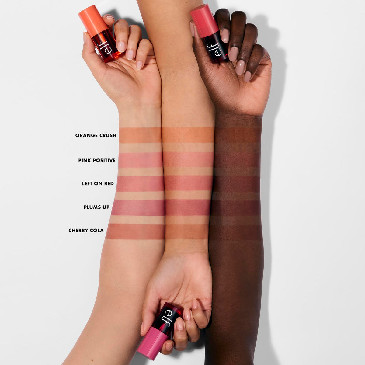 e.l.f. Sheer For It Blush Tint, Multi-Use, Long-Lasting Lip & Cheek Makeup, Creates A Natural Flush Finish, Vegan & Cruelty-Free, Pink Positive