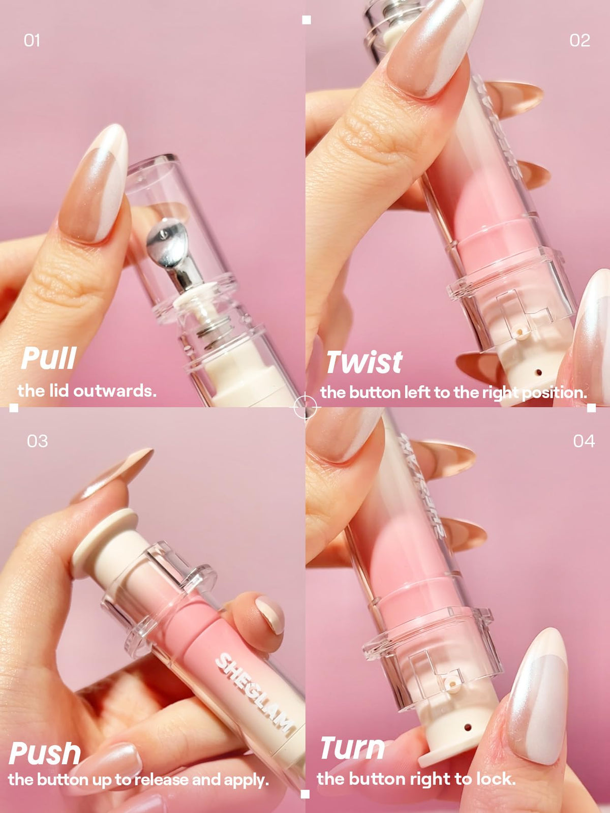 SHEGLAM Booster Shine Plumping Lip Gloss-Pink Flamingo