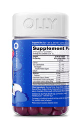 OLLY Kids Sleep Gummies, 0.5mg Melatonin, L Theanine, Chamomile, and Lemon Balm, Raspberry - 70 Count