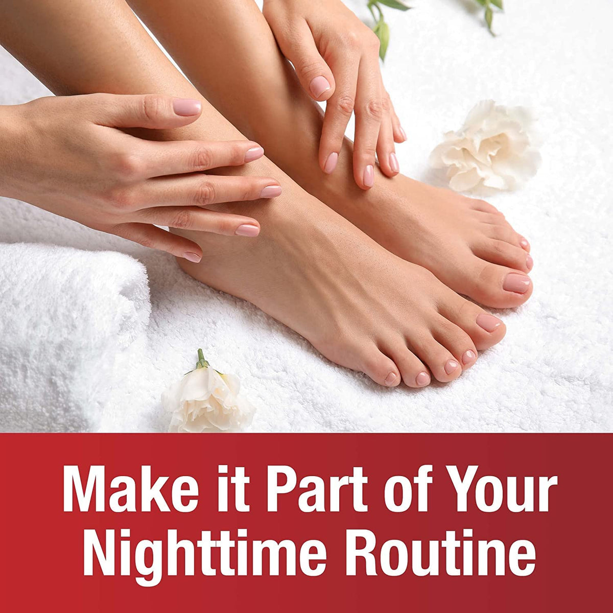 Kerasal Nighttime Intensive Foot Repair, Skin Healing Ointment for Cracked Heels and Dry Feet, 1 oz (Packaging May Vary)