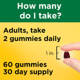 Nature Made Iron 18 mg per serving Gummies with Vitamin C, Iron Supplement for Red Blood Cell Support, 60 Gummies, 30 Day Supply