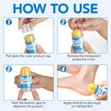 Uruses Urea Cream 60% plus Salicylic Acid 2% Urea Foot Care Stick, Foot Cream for Foot Callus Remover, Feet Moisturizer Stick for Dry Cracked Heels, Hands, Knees, Hydrating Heel Balm, Easy To Use