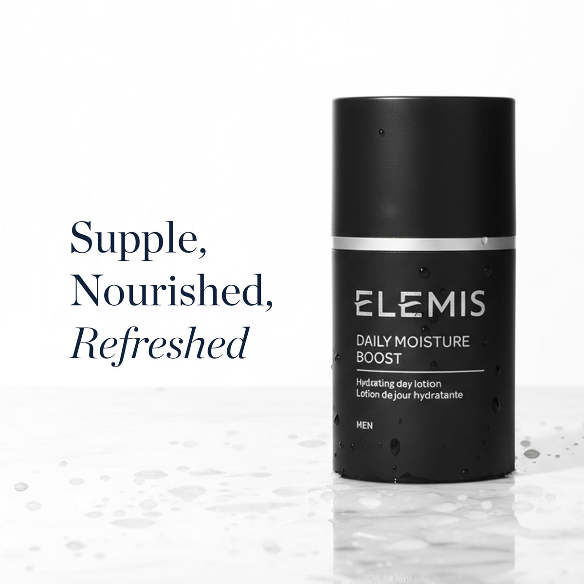 ELEMIS Daily Moisture Boost for Men | Lightweight Post-Shave Day Lotion Hydrates, Soothes, Nourishes, and Calms for Refreshed, Recharged Skin | 50 mL