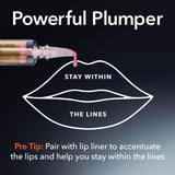 Dr Dennis Gross DermInfusions Plump + Repair Tinted Lip Treatment, Clear - Visibly Plumps & Defines Lips with Hyaluronic Acid & Peptides - Repairs Moisture Barrier - 10 mL