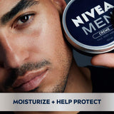 NIVEA MEN Creme - Multipurpose Cream for Men - Face, hand and Body Lotion - 5.3 oz. Tin