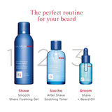 CLARINSMEN Smooth Shave Foaming Gel | Moisturizing Shave Gel for Men| Soothes and Softens| Energizes Skin| Conditions Beard Hair | Helps Protect Against Irritation and Razor Burn | 5.0 Ounces