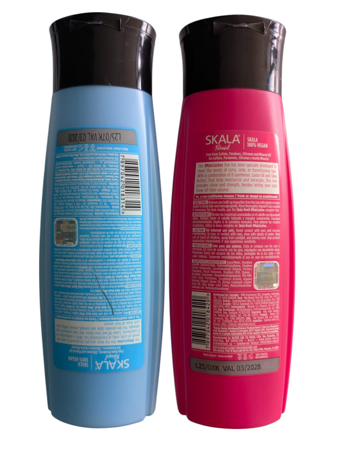 SKALA Expert Mais Cachos Shampoo and Conditioner 325 Ml Kit