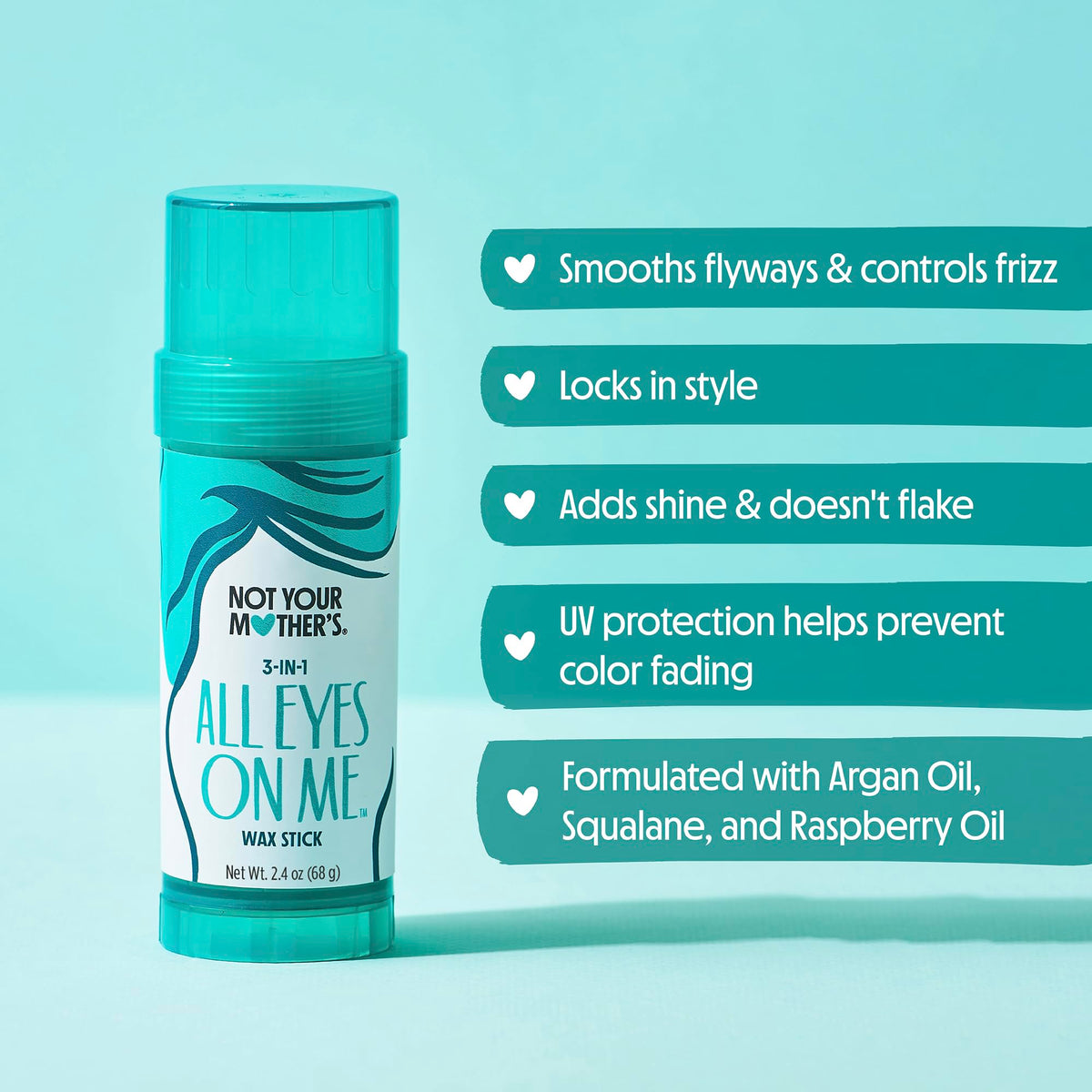 Not Your Mother's All Eyes On Me 3-in-1 Hair Wax Stick with UV Protection - Wax Stick for All Hair Types