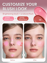 SHEGLAM Buttery Bliss Blush Stick Cream Milk Makeup Blush-Rose Ritual