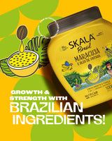 SKALA - Brasil - Creme de Tratamento 2 em 1 Maracuja e Oleo De Pataua 1 Kg - (Passion Fruit & Pataua Oil 2 in 1 Treatment Cream Net 35.27 Oz)
