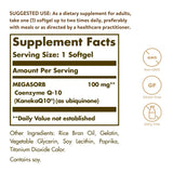 Solgar Megasorb CoQ-10 100 mg, 90 Softgels - Supports Healthy Aging - Coenzyme Q10 Supplement - Enhanced Absorption - Non-GMO, Gluten Free, Dairy Free - 90 Servings