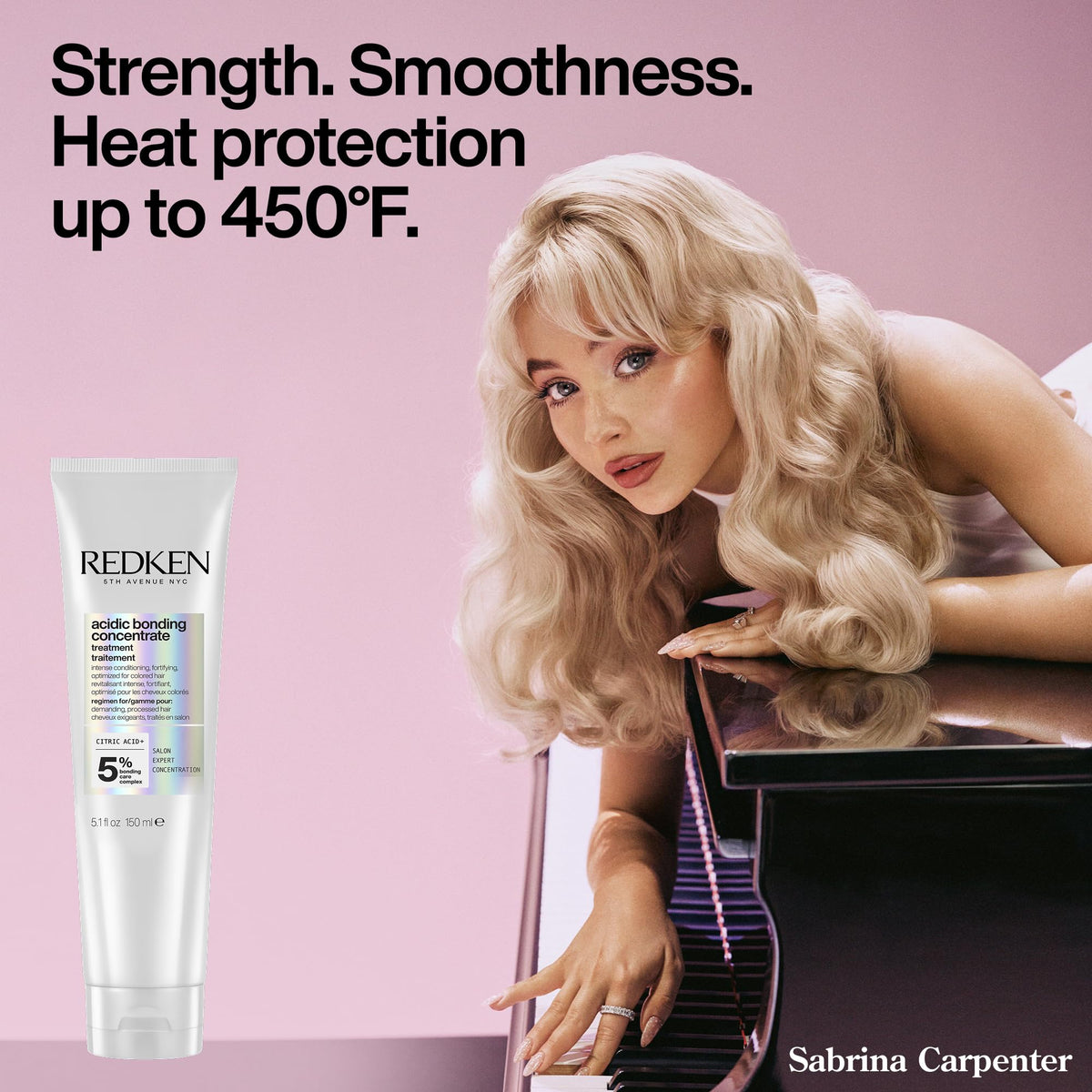 Redken Acidic Bonding Concentrate Leave In Conditioner - Hair Repair Treatment For Damaged Hair, Bond Building & Strengthening, Heat Protection