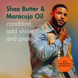 SheaMoisture Beard Kit for Men – Beard Wash, Conditioning Beard Oil, Full Beard Detangler + Beard Balm with Shea Butter & Maracuja Oil, Gifts for Men (4 Piece Set)