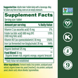 MegaFood Blood Builder Iron Supplement for Women & Men - Increase Iron Levels Without Side Effects - Combats Fatigue - with Vitamin B12, Folic Acid & Vitamin C for Absorption - Vegan - 30 Tablets