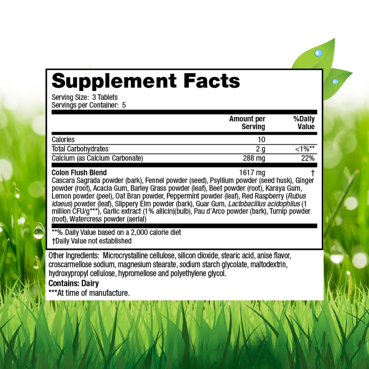 Nature's Secret Weekend Colon Flush 16 Capsule