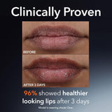 Dr Dennis Gross DermInfusions Plump + Repair Tinted Lip Treatment, Clear - Visibly Plumps & Defines Lips with Hyaluronic Acid & Peptides - Repairs Moisture Barrier - 10 mL