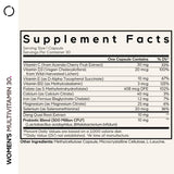 Codeage Women’s Multivitamin - Vitamins A, C, D3, E, B6, B12, Folate, Calcium, Magnesium, Iron, Dong Quai, Probiotics - 1 Capsule Per Serving - Daily Vitamin Pills for Women - Non-GMO - 30 Capsules