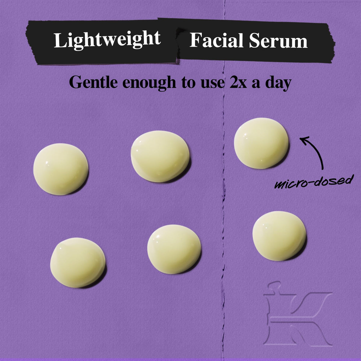 Kiehl's Daily Micro-Dose Anti-Aging Retinol Facial Serum, Reduces Wrinkles, Firms Skin, Evens Skin Tone, Youth Renewing & Hydrating Formula, with Retinol & Ceramides, Paraben-free - 1.7 fl oz