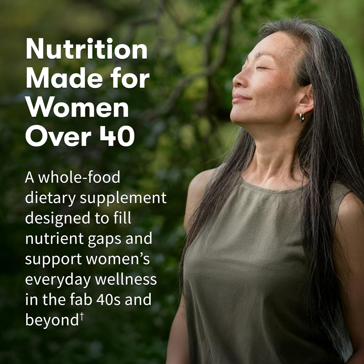 Garden of Life Multivitamin for Women 40 Plus, Organics Womens Vitamins, Hormone & Breast Health Support Blend, Vegan, 120 Tablets