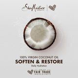 100% Virgin Coconut Oil Daily Hydration Milk Mask by Shea Moisture for Unisex - 4 oz Mask