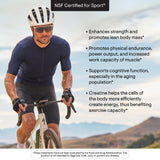 THORNE Creatine - Micronized Creatine Monohydrate Powder - Support for Muscles & Cognitive Function* - for Women & Men - Pineapple Orange - NSF Certified for Sport - 5 g per Serving - 60 Servings