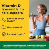 Nature Made Vitamin D3 2000 IU (50 mcg), Vitamin D Supplement for Bone, Teeth, Muscle and Immune Health Support, 400 Tablets, 400 Day Supply