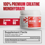 Dymatize 100% Creatine Monohydrate with CREAPURE, 5g Per Serving, 60 Servings (300g), Creatine for Women and Men, Gluten Free