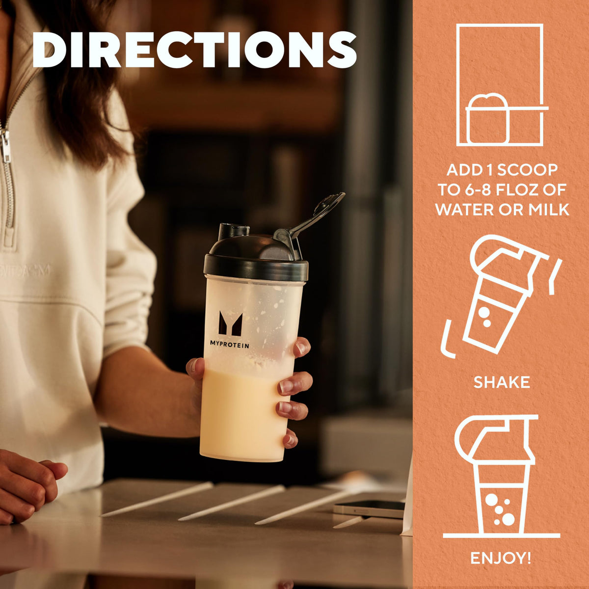 Myprotein Impact Whey Protein Powder, 2.2 Lbs (30 Servings) Chocolate Milkshake, 22g Protein & 5g BCAA Per Serving, Protein Shake for Superior Performance, Muscle Strength & Recovery, Gluten Free