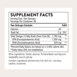 THORNE - Super EPA Pro - Omega-3 Fish Oil Supplement - Promotes Blood Lipid Support* - 1300mg EPA & 200mg DHA - 120 Gelcaps - 60 Servings