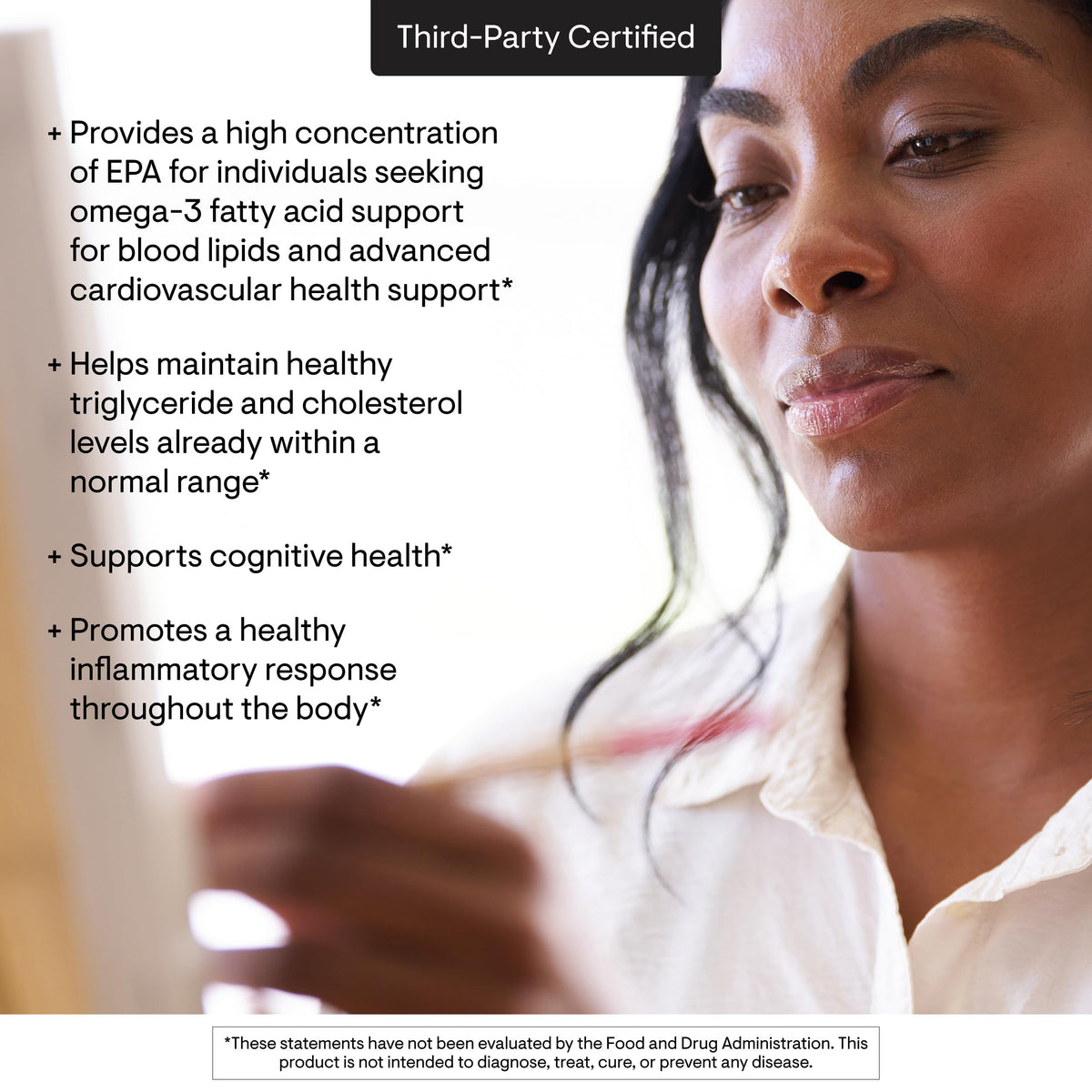 THORNE - Super EPA Pro - Omega-3 Fish Oil Supplement - Promotes Blood Lipid Support* - 1300mg EPA & 200mg DHA - 120 Gelcaps - 60 Servings